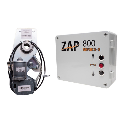 ZAP Light Duty Jackshaft Sectional Garage Door Opener - 825 Series 3
