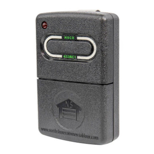 Rolling Code Single Button Transmitter Rolling Code Single Button Transmitter