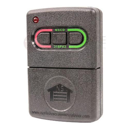 North Shore Commercial Door NSCD-318PV3 Allstar Compatible 3 Button Remote North Shore Commercial Door NSCD-318PV3 Allstar Compatible 3 Button Remote
