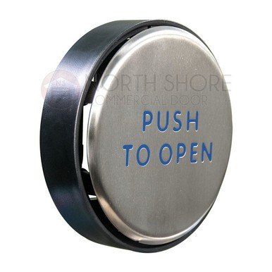 BEA Panther 4.75 Round Push Plate Assembly "Push to Open" 10EMR475"