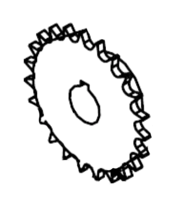Micanan MD00025 SPROCKET 410B23 X 1in