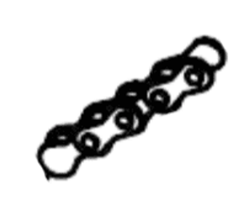 Micanan MD00093 #410 Roller Chain 45 Pitch C/W Connecting Link Micanan MD00093 #410 Roller Chain 45 Pitch C/W Connecting Link