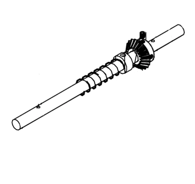 Micanan ME00008 DISCONNECT SHAFT GEARHEAD 3/4" x 15.75