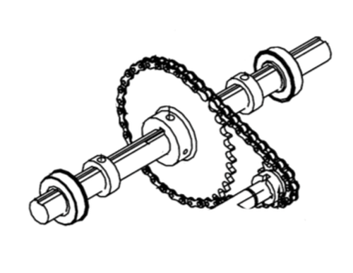 Micanan ME00007 Drive Shaft Jackshaft 1" x 15"