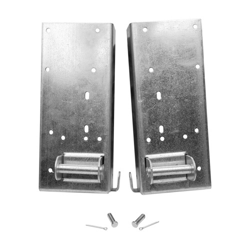 Commercial Garage Door Bottom Bracket - Pair, 3" Track
