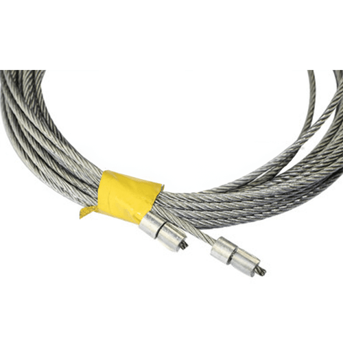 1/8" Cable for 12' Garage Doors w/ Torsion Springs - 164"
