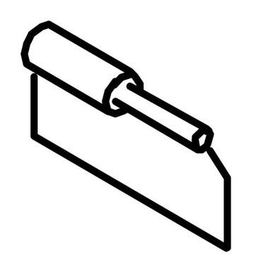 Linear 2200-874-PLT Hinge, Male for Control Box