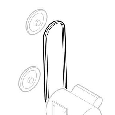 Linear V-belt, 4L 35