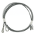 3/32" Cable set for 8' high Garage door with torsion springs 116