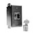 Exterior Open-Close Key Switch, Single Gang Flush Mount