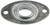 Football Garage Door Bearing, PFL5, 1 1/4" Football Garage Door Bearing, PFL5, 1 1/4"