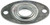 Football Garage Door Bearing, PFL5, 1 1/4"
