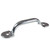 Lift Handle, Rolled Grip, 16 Gauge / Zinc