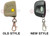 Transmitter Solutions Firefly 390GED21K Garage Door Opener Key Chain Sized Remote