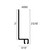 2" Standard Offset Aluminum Retainer