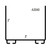 2" x 2" U-Shaped Aluminum Bottom Seal Retainer