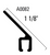 1" 45 Degree Standard Aluminum Retainer