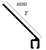 2" 45 Degree Standard Aluminum Retainer