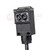 MMTC 60-2728 Nema 4 EXT Retro-reflective Photocell, Voltage-12VDC/24VAC/DC, Sensing Distance=30 Ft