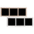 Heritage Faux Garage Door Window Overlay
