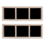 Heritage Faux Garage Door Window Overlay