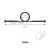 EPDM Rubber 1/4" T-End Bottom Weather Seal