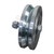 V GROOVE WHEEL - 6 INCH (INCLUDES SEALED BEARING AND BOLT 2IN WIDE)