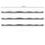 Standard Roll Up Garage Door Brush Seal Kit