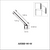Slim-Line 7/8" Aluminum Retainer 45 Degrees