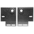 Flanged End Bearing Plates - 5" Pair (HB102-00-H)