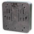 BEA Panther 4.75 Square Push Plate Assembly Handicap Logo "Push to Open" 10EMS4751"