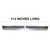 70105 TODCO SIDE SEAL ASSEMBLY SECONDARY - 113 INCHES