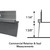 Passage Door Sweep Seal Kits - Vinyl