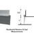 Passage Door Sweep Seal Kits - Vinyl