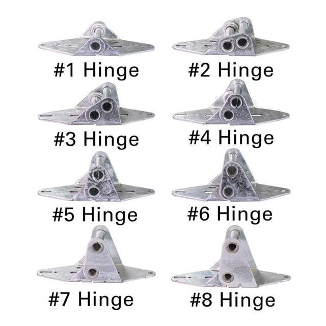 11 Gauge Hinges #1 Through #8 11 Gauge Hinges #1 Through #8