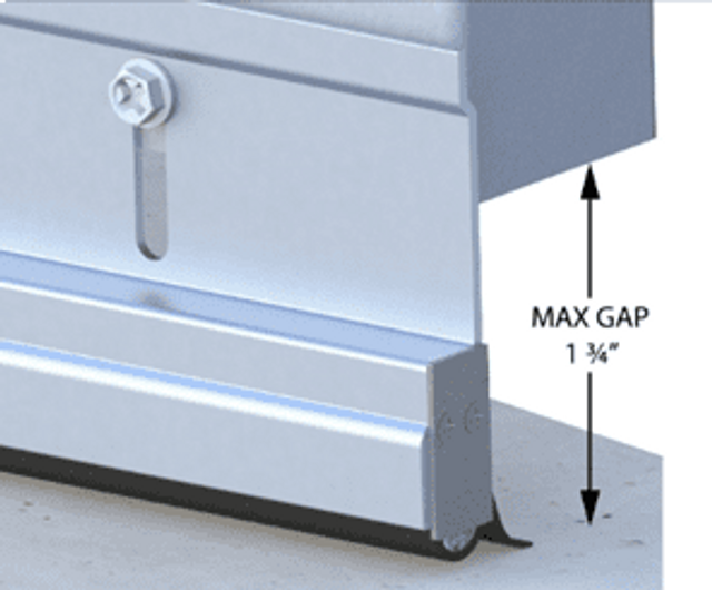 rodentBLOCK Versa-Line Rodent Control Door Sweep with Xcluder® - No Cover rodentBLOCK Versa-Line Rodent Control Door Sweep with Xcluder® - No Cover