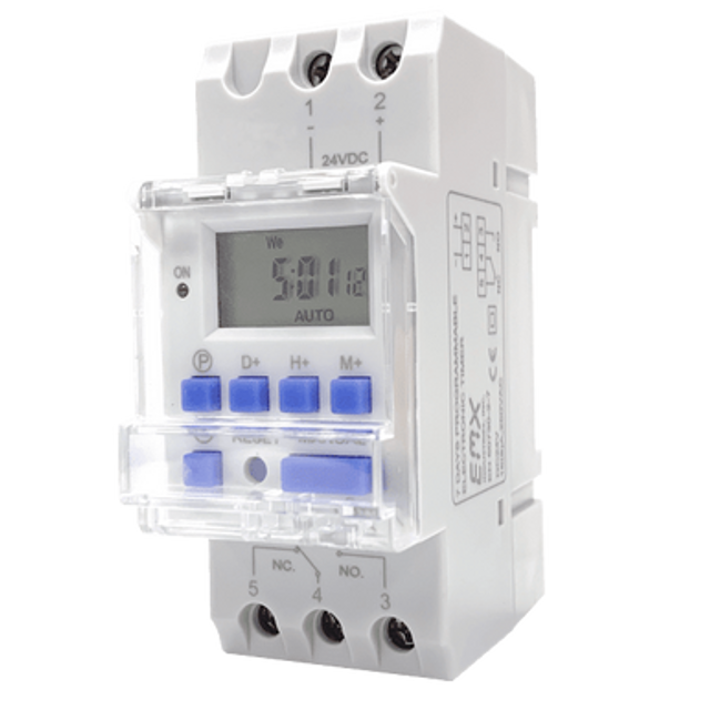 EMX PTM 7 Day Programmable Timer EMX PTM 7 Day Programmable Timer
