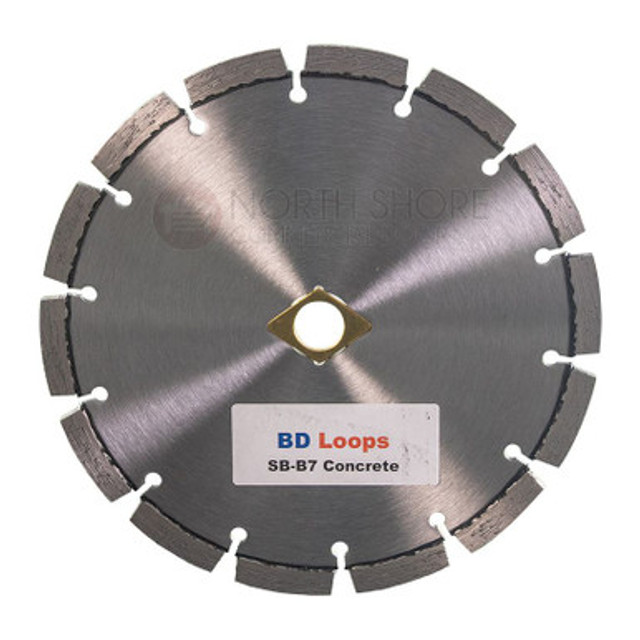 BD Loops 7" Professional Concrete Blade SB-B7 BD Loops 7" Professional Concrete Blade SB-B7