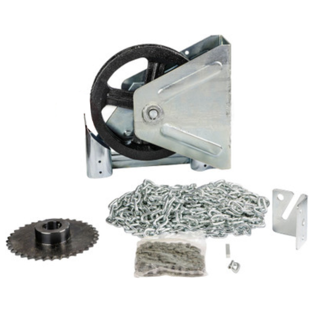 Wall Mount Chain Hoist Gear Reduced Drive -1in Shaft 2000R-1 Wall Mount Chain Hoist Gear Reduced Drive -1in Shaft 2000R-1