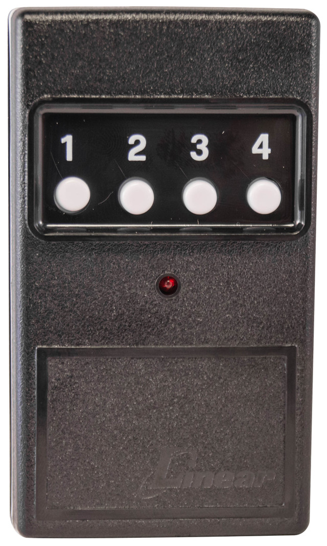 Linear Delta 3 DT-4B DNT00027B 4-channel Visor Transmitter for automatic garage/gate operators Linear Delta 3 DT-4B DNT00027B 4-channel Visor Transmitter for automatic garage/gate operators