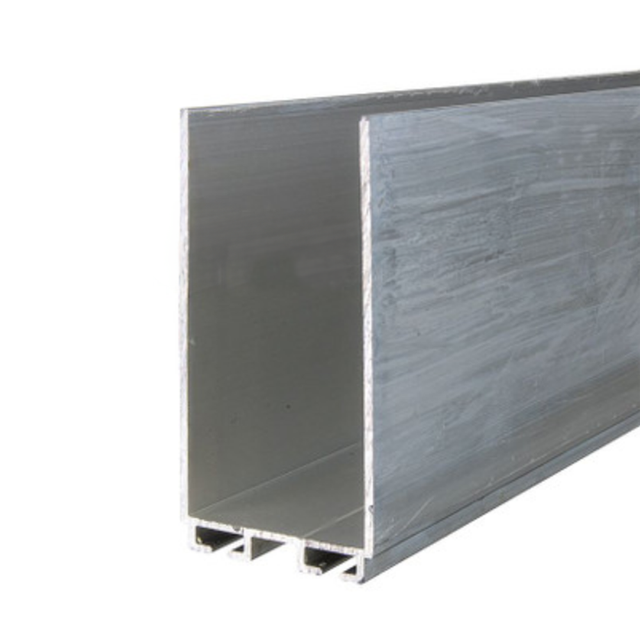 1-3/8" x 3" U-Shaped Aluminum Bottom Seal Retainer 1-3/8" x 3" U-Shaped Aluminum Bottom Seal Retainer