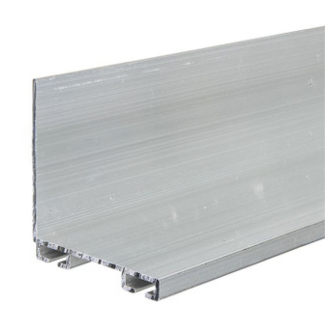 1-3/4" x 1-3/4" L-Shaped Aluminum Bottom Seal Retainer 1-3/4" x 1-3/4" L-Shaped Aluminum Bottom Seal Retainer