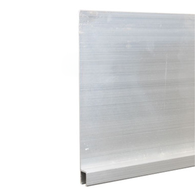 5-1/2" Straight Large Aluminum Brush Seal Retainer 5-1/2" Straight Large Aluminum Brush Seal Retainer