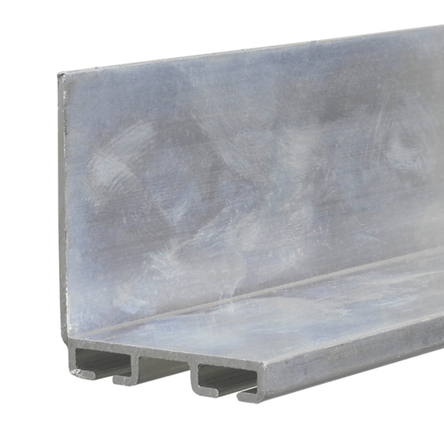 2"x2" L-Shaped Aluminum Bottom Seal Retainer 2"x2" L-Shaped Aluminum Bottom Seal Retainer