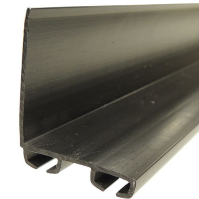 1-3/8" Garage Door Plastic Bottom Seal Retainer 1-3/8" Garage Door Plastic Bottom Seal Retainer