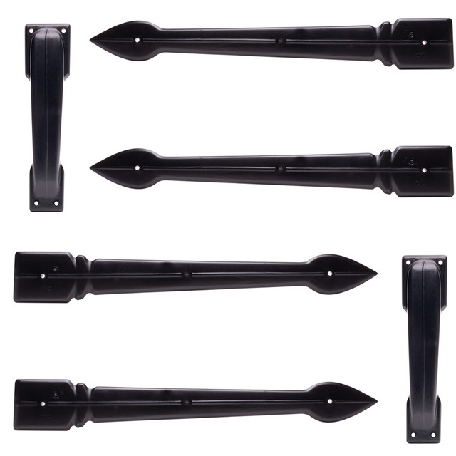 Traditional Garage Door Decorative Hardware Kit Traditional Garage Door Decorative Hardware Kit