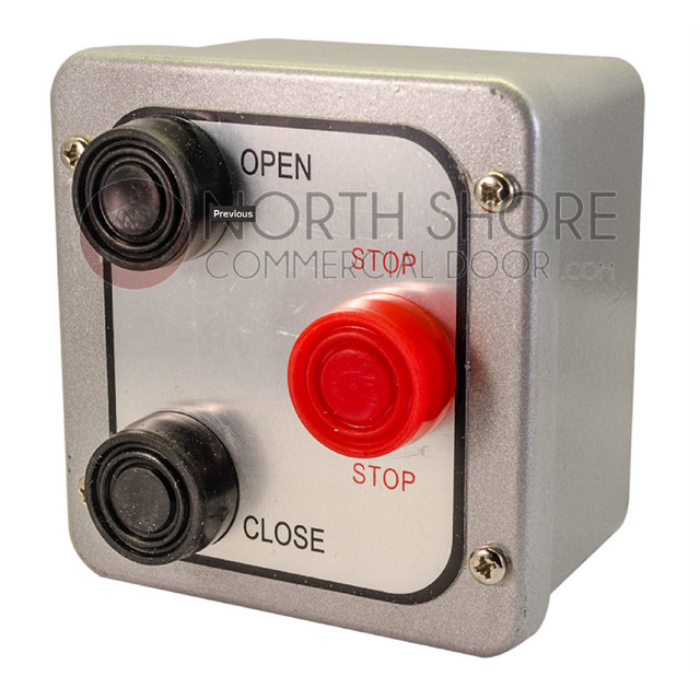 3-button station (surface mount, exterior) 3-button station (surface mount, exterior)