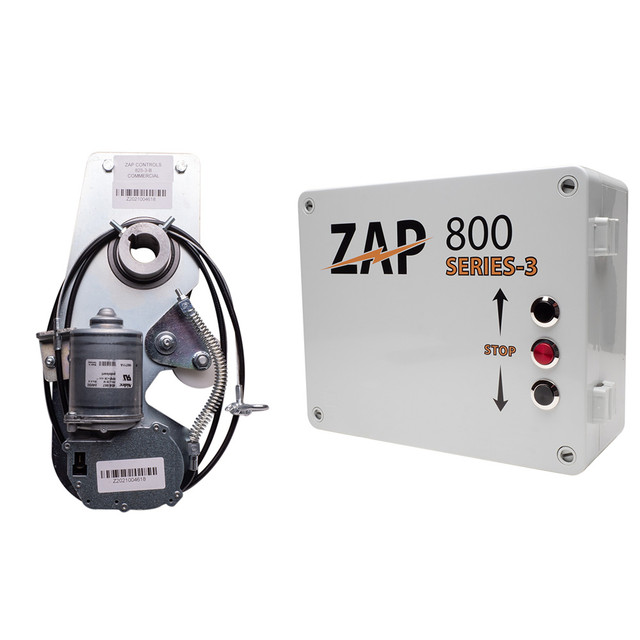 ZAP Light Duty Jackshaft Sectional Garage Door Opener - 825 Series 3 ZAP Light Duty Jackshaft Sectional Garage Door Opener - 825 Series 3