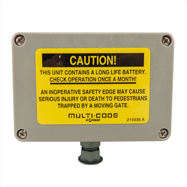 Linear Multi-Code 3022 Safety Edge Gate & Garage Door Transmitter, 300MHz and 310MHz Linear Multi-Code 3022 Safety Edge Gate & Garage Door Transmitter, 300MHz and 310MHz