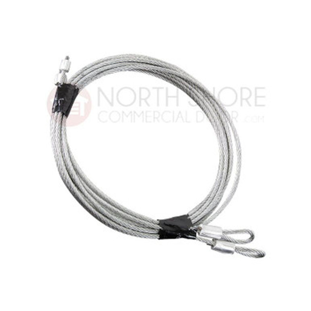 1/8" Cable for 7' Garage Doors w/ Torsion Springs - 100" 1/8" Cable for 7' Garage Doors w/ Torsion Springs - 100"